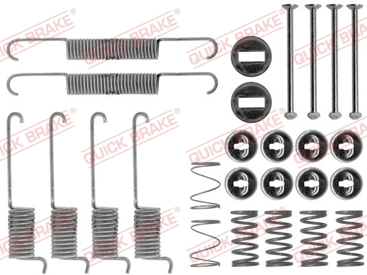Accessory Kit, brake shoes